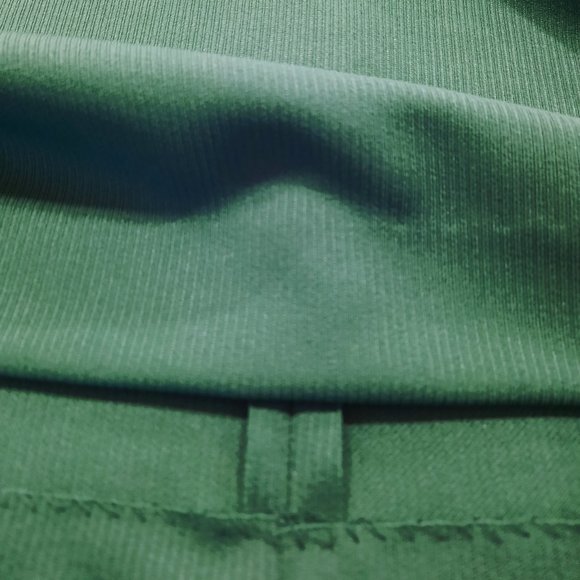 Vtg 70s green jersey knit skirt - Graff brand - Picture 8 of 9